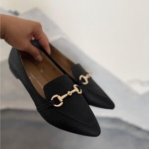 Report Black Loafers